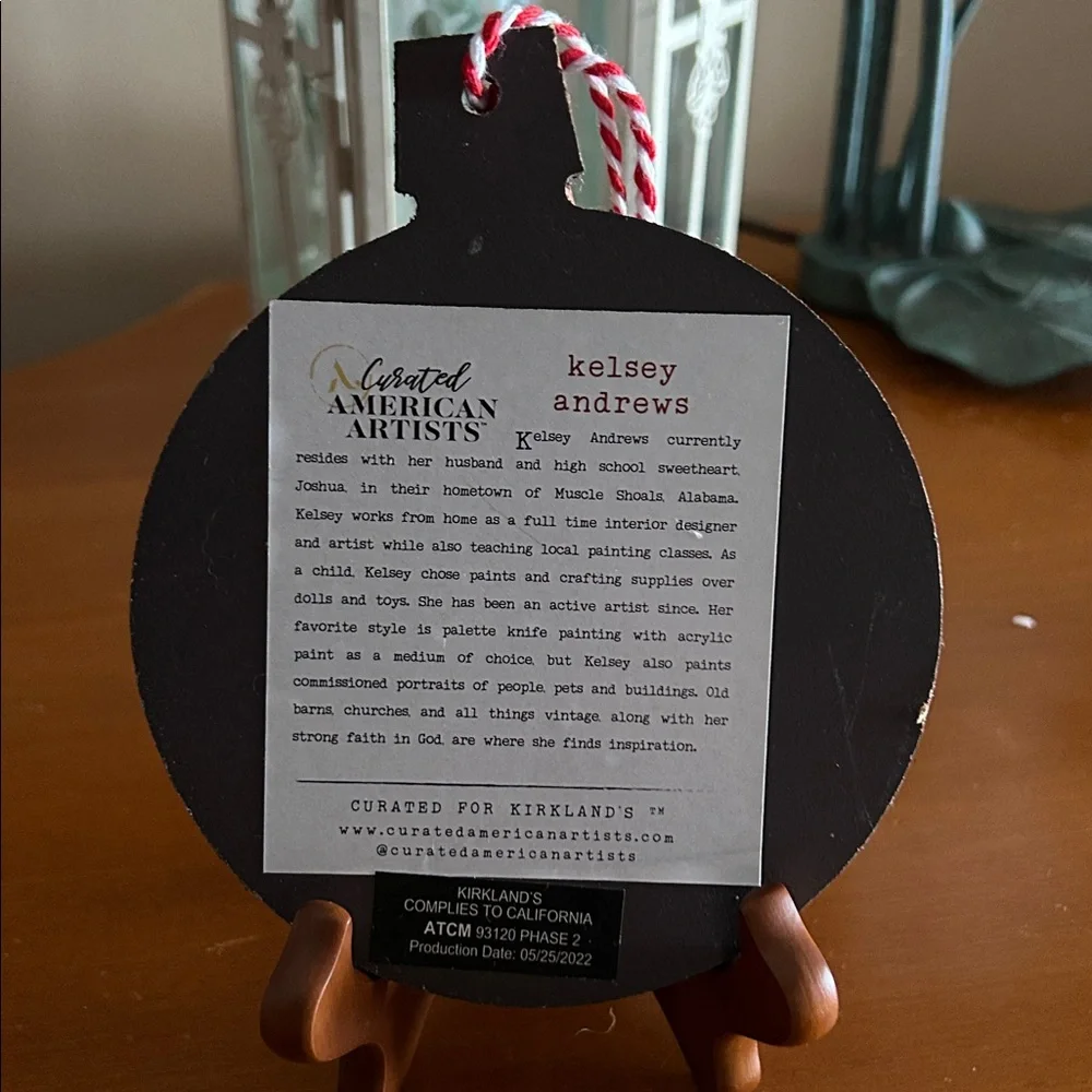 Santa Claus Holiday Ornament